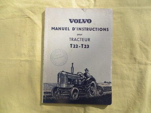 Tracteur volvo 23 - tracteur, t